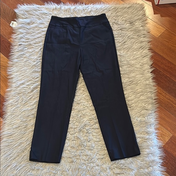 Tribal Fia Navy Blue Women's Cropped Ankle‎ Pants - Picture 1 of 6